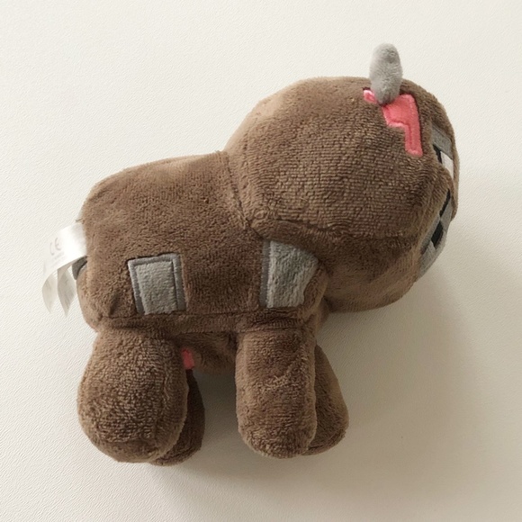 Authentic Jinx Minecraft 6” Baby Cow Plush Mojang Stuffed Animal Figure Clean! - Picture 2 of 9